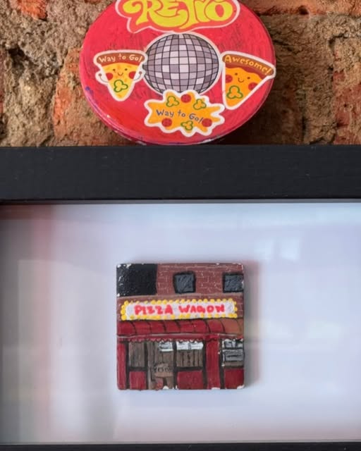 At Pizza Wagon: real pizzeria photos